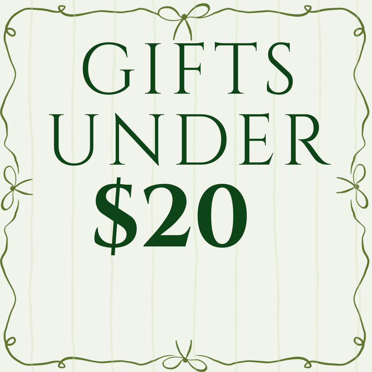 Gifts Under $20