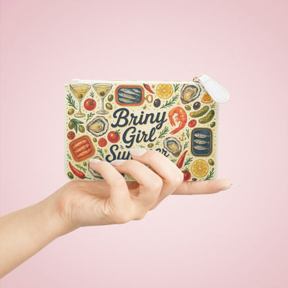 Briny Girl Summer Clutch Bag | Picklecore Cocktail Wristlet Purse